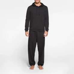 FLEECE LOUNGE MENS HOODIE | WASHED ONYX-Skims Clearance
