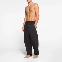 FLEECE LOUNGE MENS OVERSIZED JOGGER | WASHED ONYX-Skims Clearance
