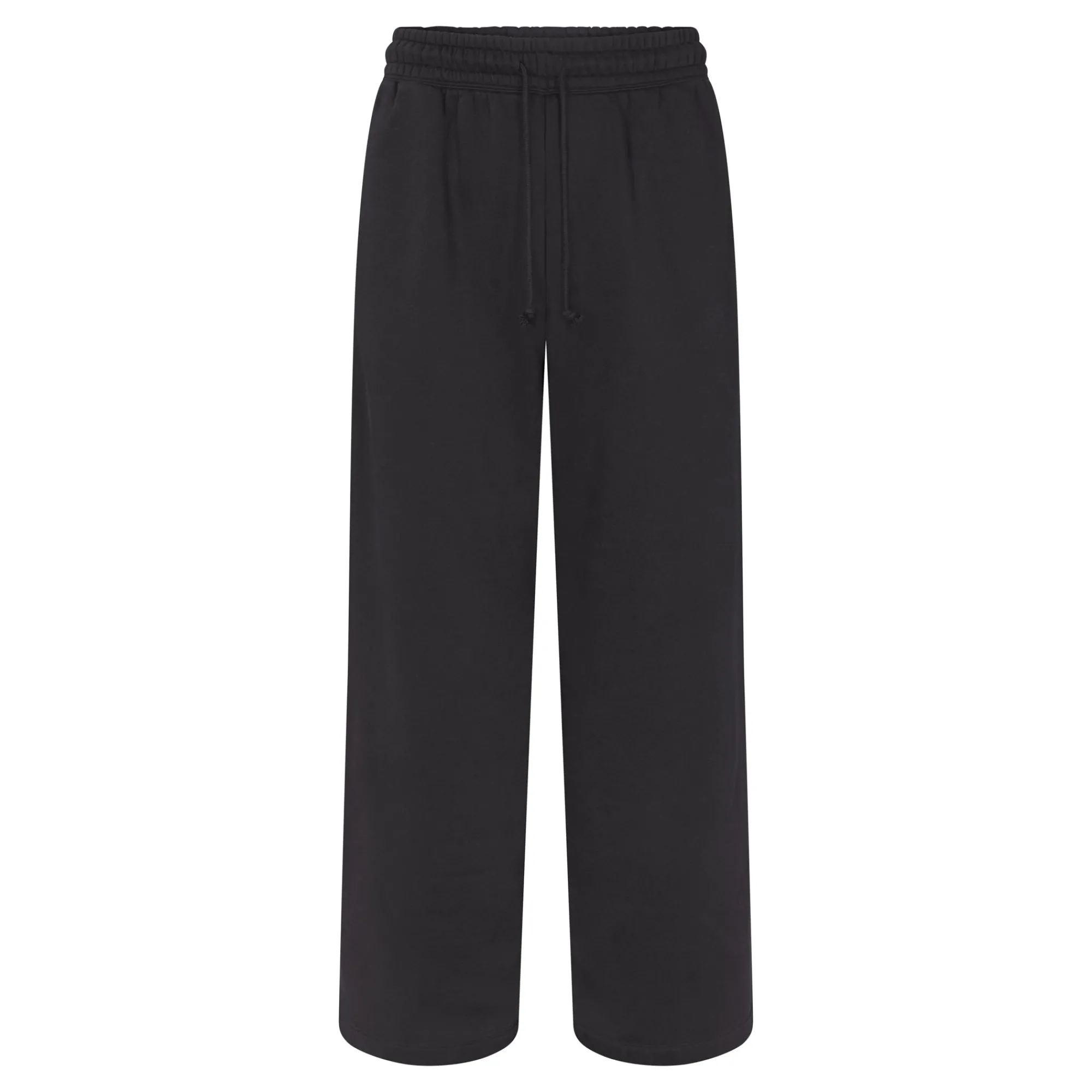FLEECE LOUNGE MENS OVERSIZED STRAIGHT LEG PANT | WASHED ONYX-Skims Online