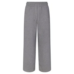 FLEECE LOUNGE MENS OVERSIZED STRAIGHT LEG PANT | DARK HEATHER GREY-Skims Clearance