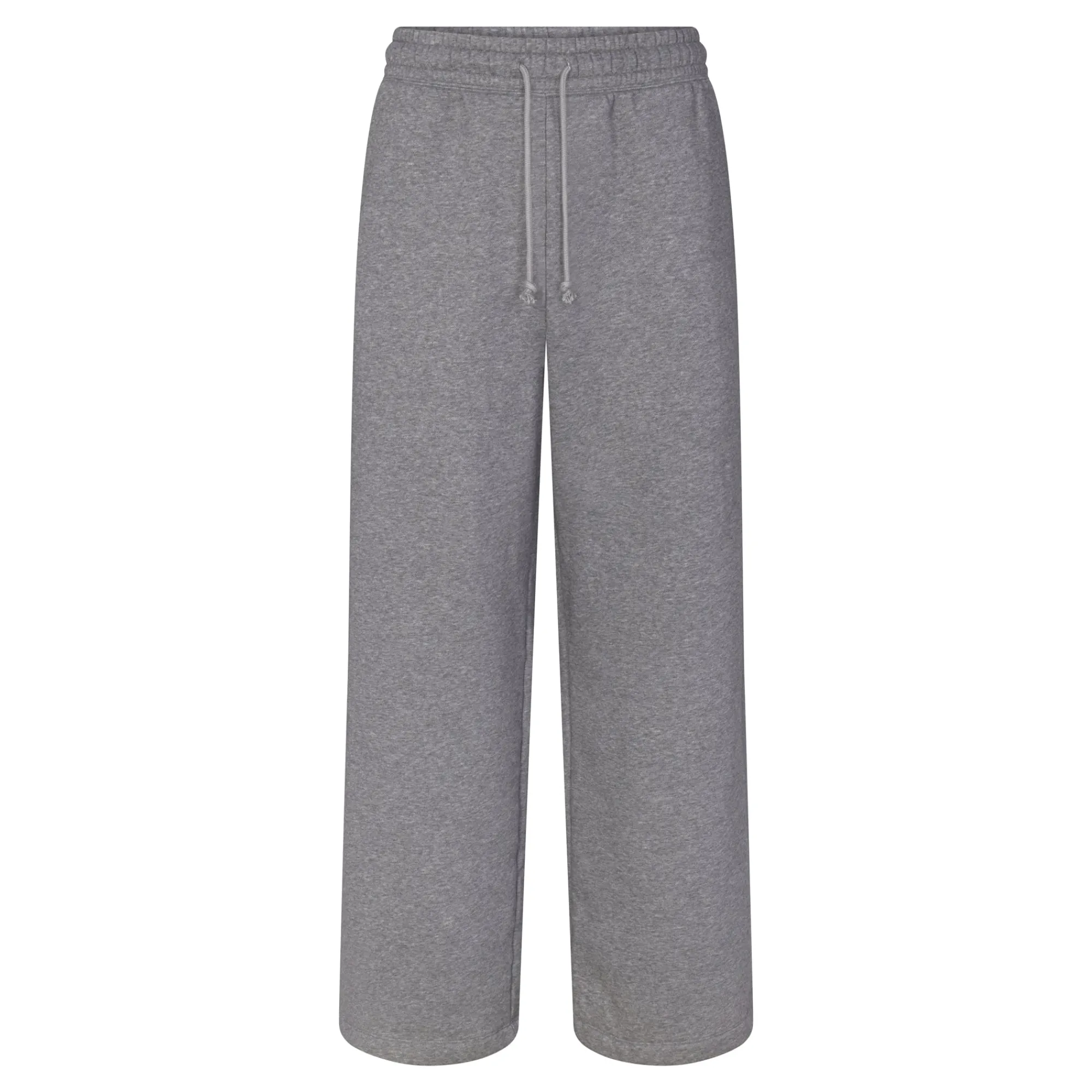 FLEECE LOUNGE MENS OVERSIZED STRAIGHT LEG PANT | DARK HEATHER GREY-Skims Clearance