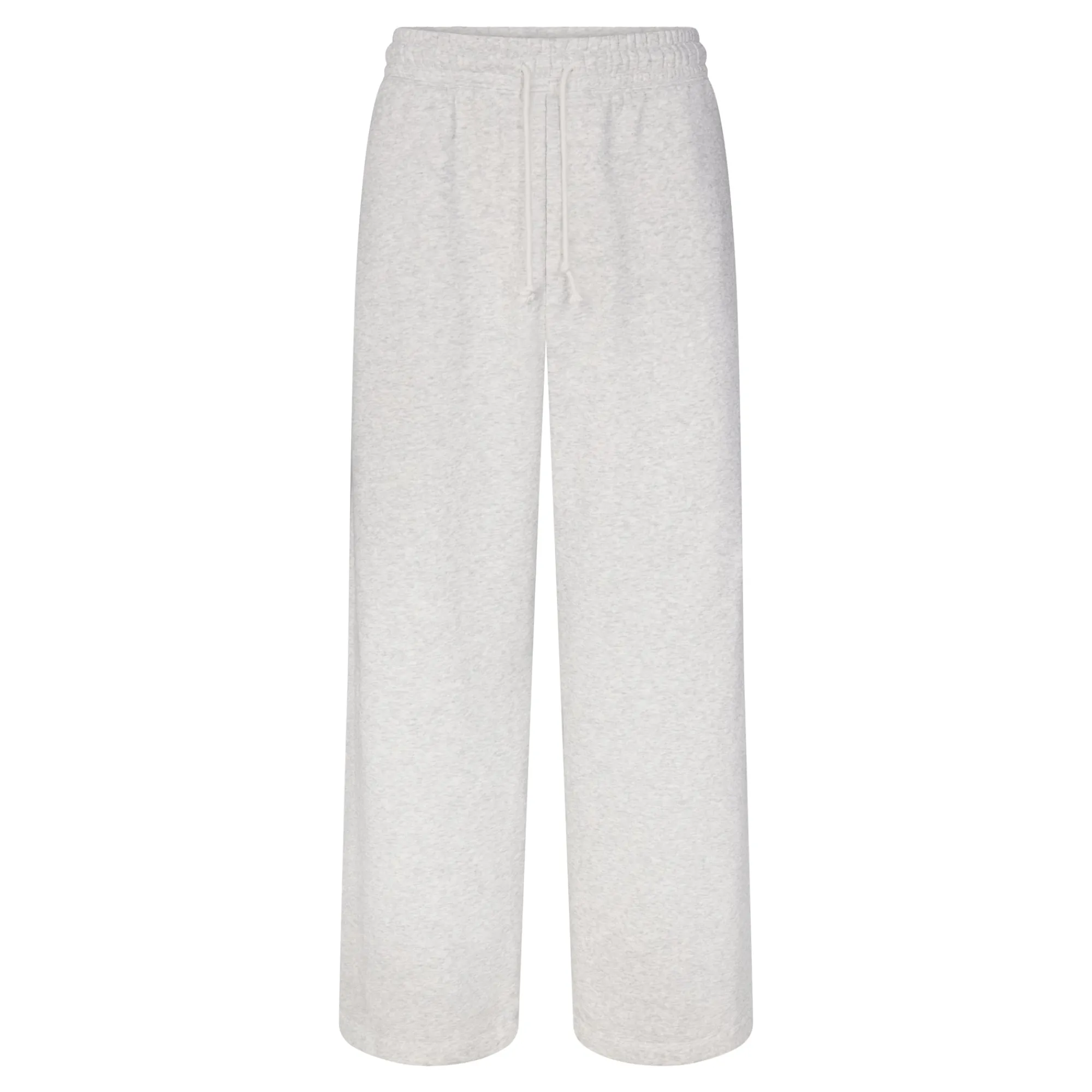 FLEECE LOUNGE MENS OVERSIZED STRAIGHT LEG PANT | LIGHT HEATHER GREY-Skims Clearance