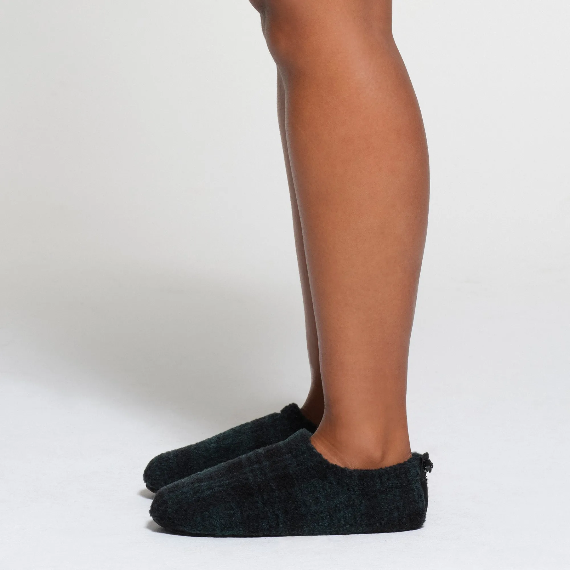 FLEECE SLEEP UNISEX SLIPPER | CYPRESS PLAID-Skims New