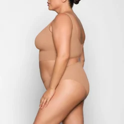NAKED PLUNGE LONGLINE BRALETTE |-Skims Best