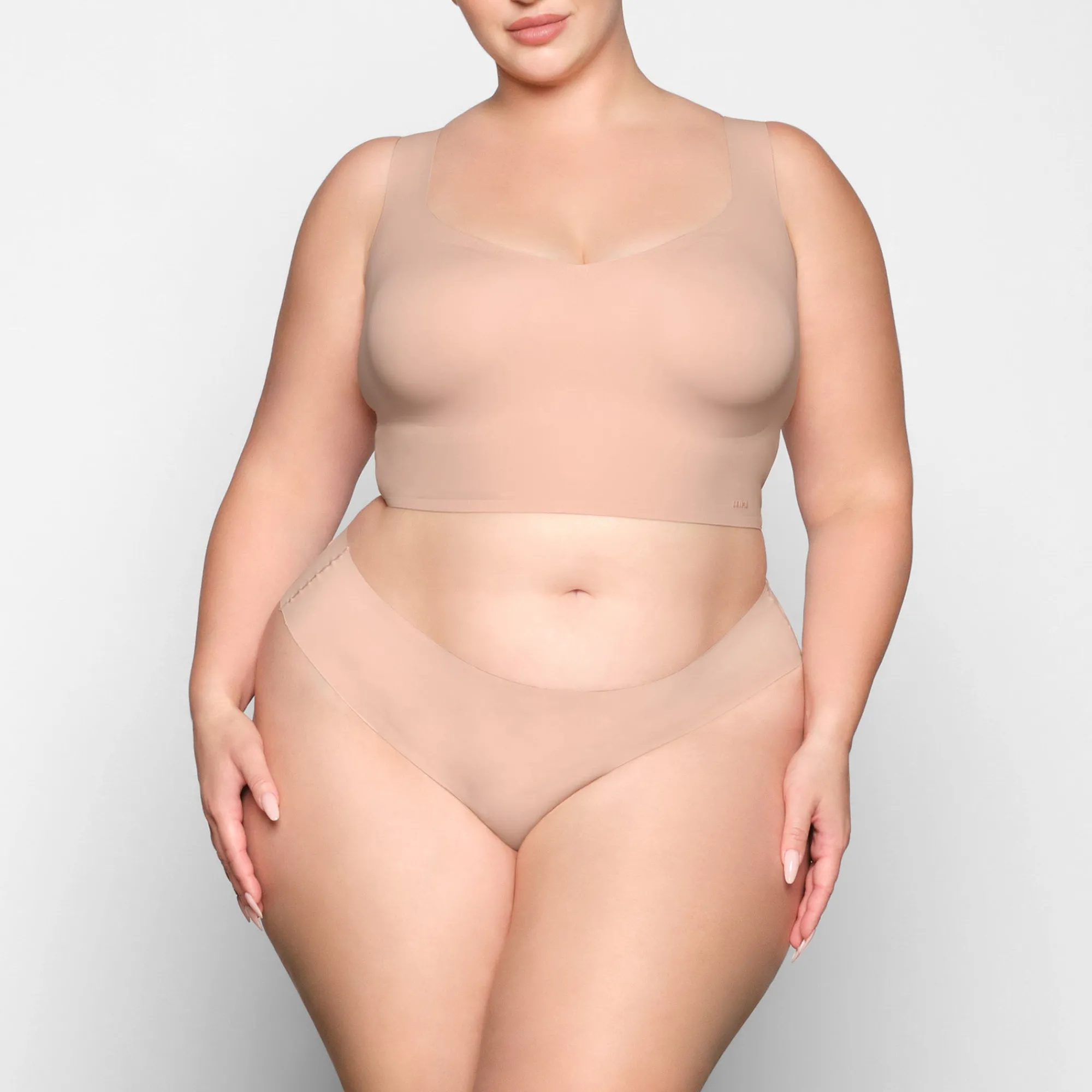 NAKED PLUNGE LONGLINE BRALETTE |-Skims Discount