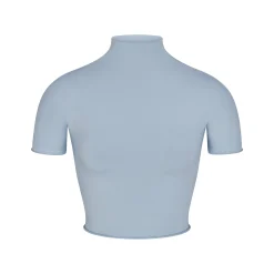 RAW EDGE CROPPED T-SHIRT |-Skims Online