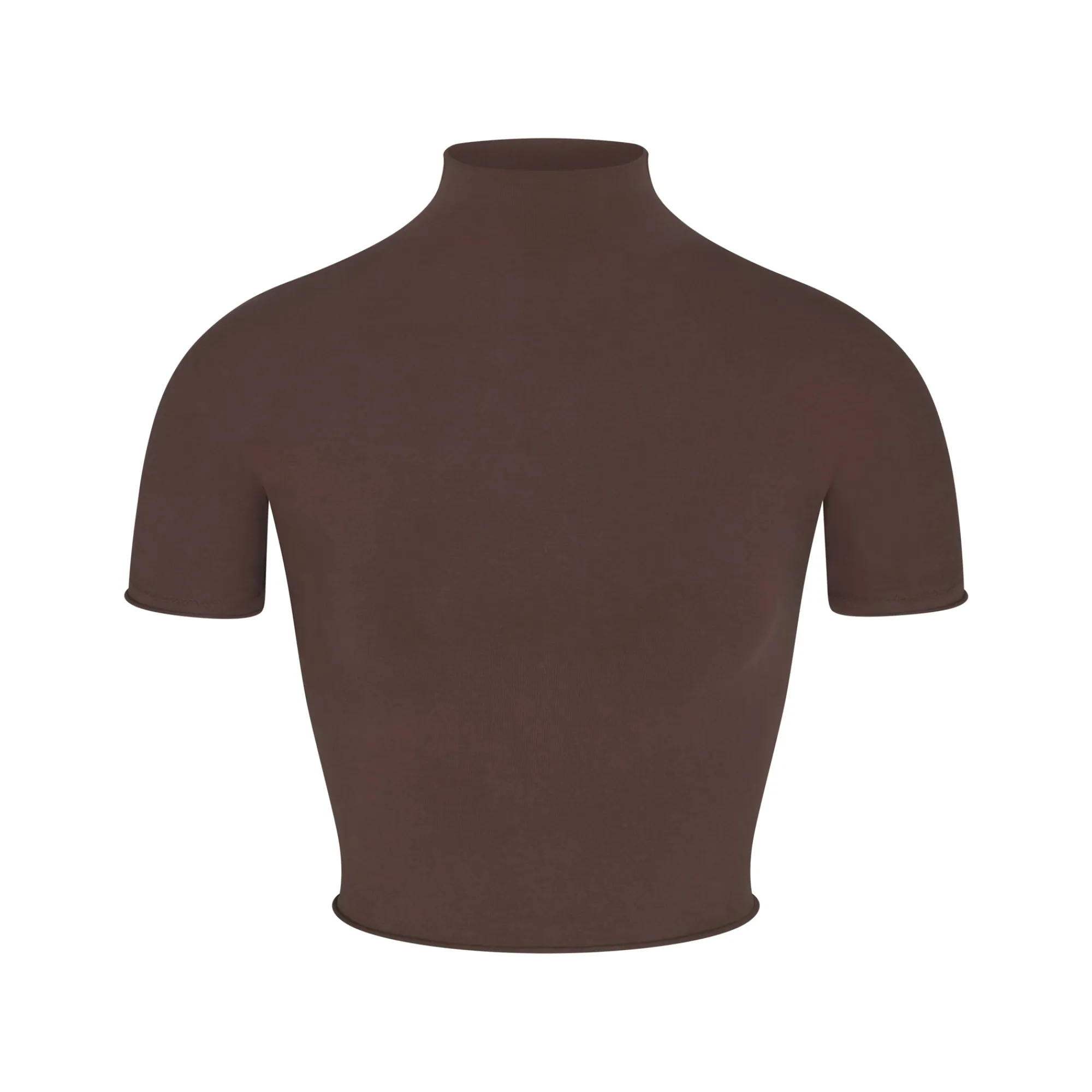 RAW EDGE CROPPED T-SHIRT |-Skims New