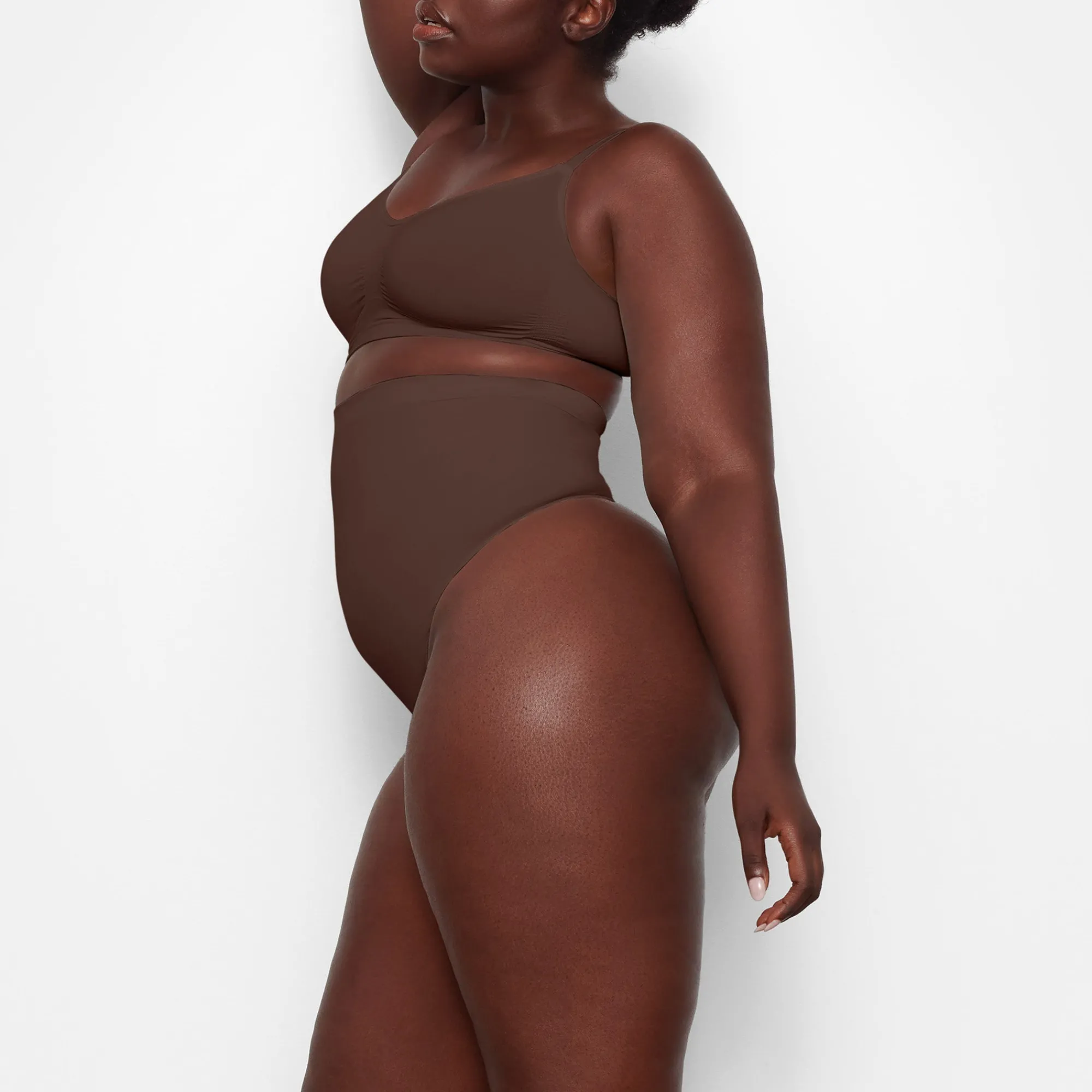 SEAMLESS SCULPT HIGH-WAISTED THONG |-Skims Clearance