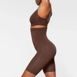 SEAMLESS SCULPT HIGH-WAISTED ABOVE THE KNEE SHORT |-Skims New