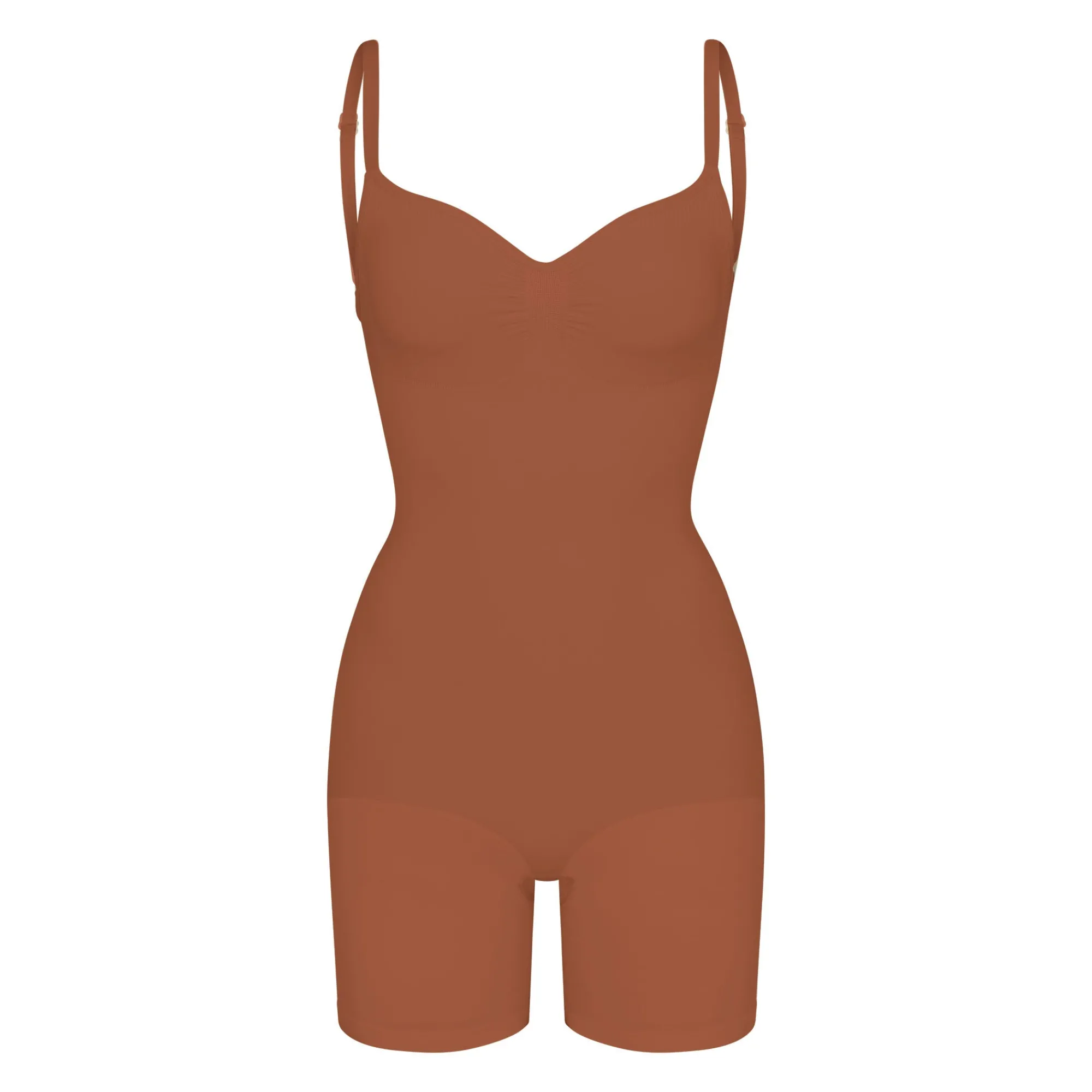SEAMLESS SCULPT LOW BACK MID THIGH BODYSUIT |-Skims New