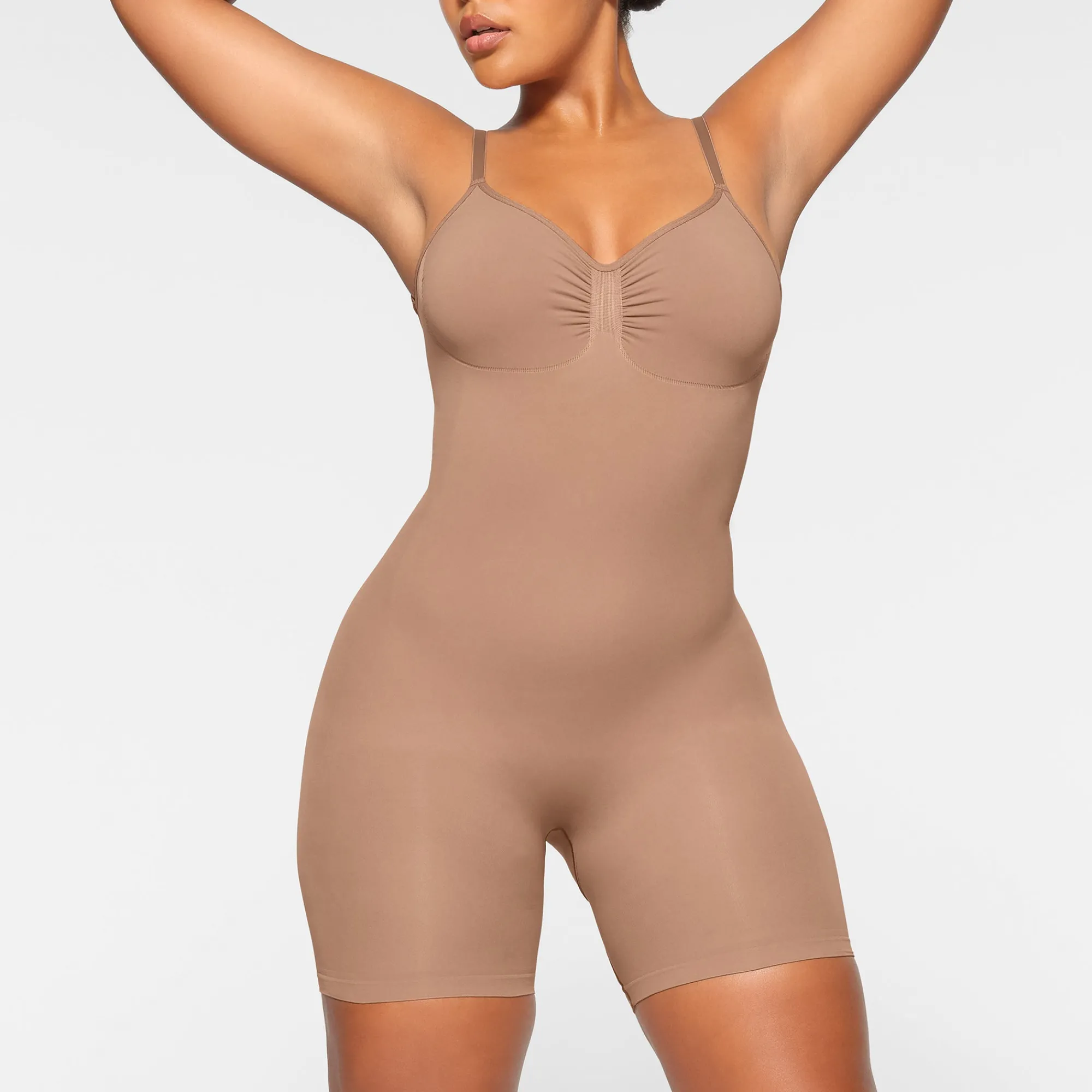SEAMLESS SCULPT LOW BACK MID THIGH BODYSUIT |-Skims Online