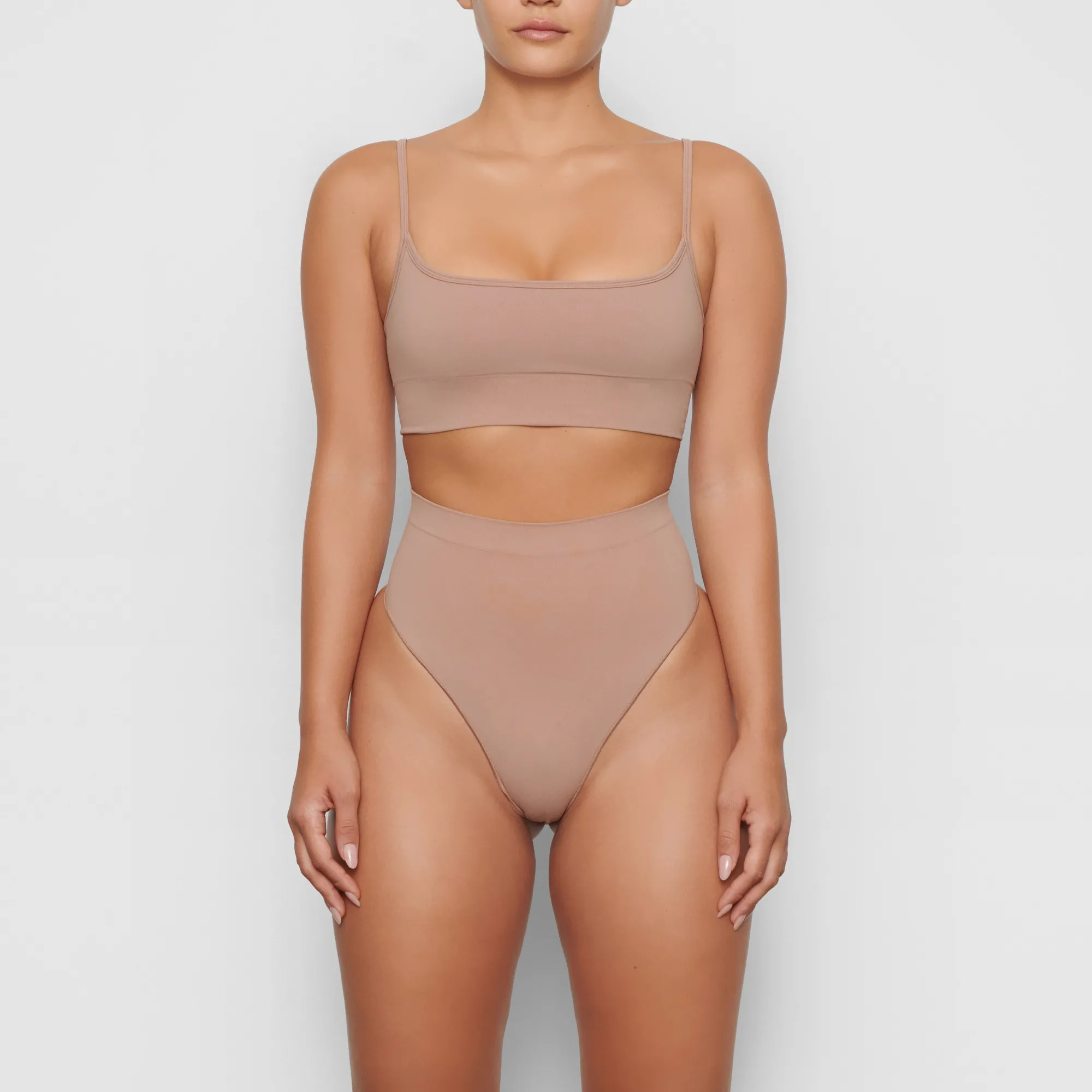 SEAMLESS SCULPT MID WAIST THONG |-Skims Fashion