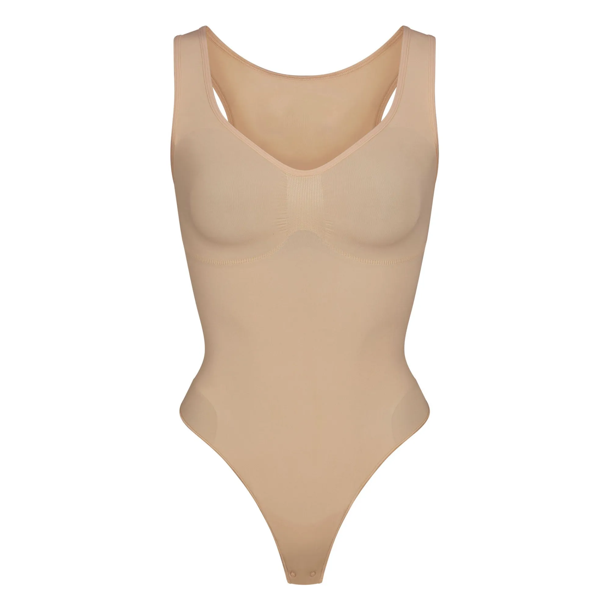 SEAMLESS SCULPT SCOOP NECK THONG BODYSUIT |-Skims Online