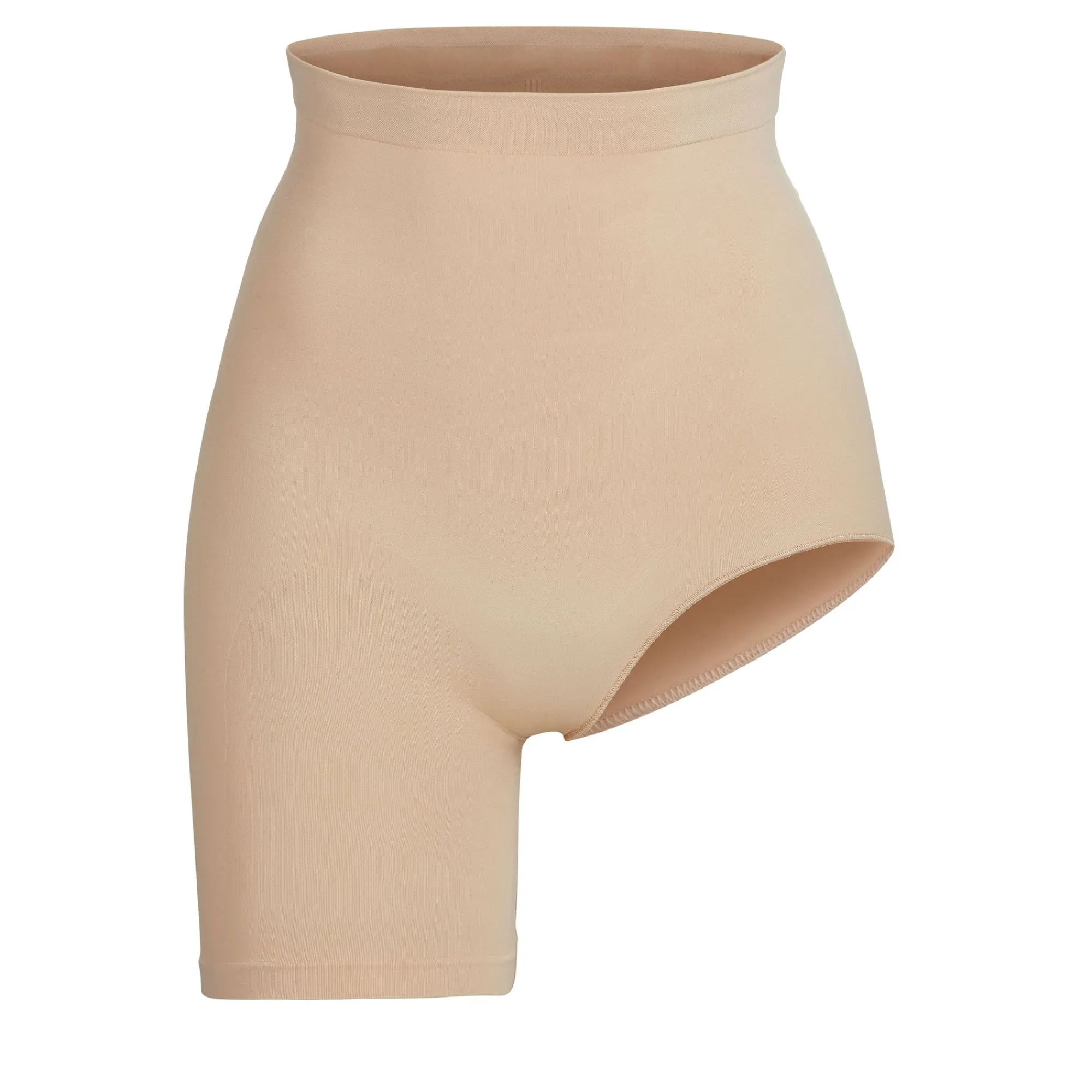 SEAMLESS SCULPT SOLUTION SHORT LEFT LEG EXPOSED |-Skims Online