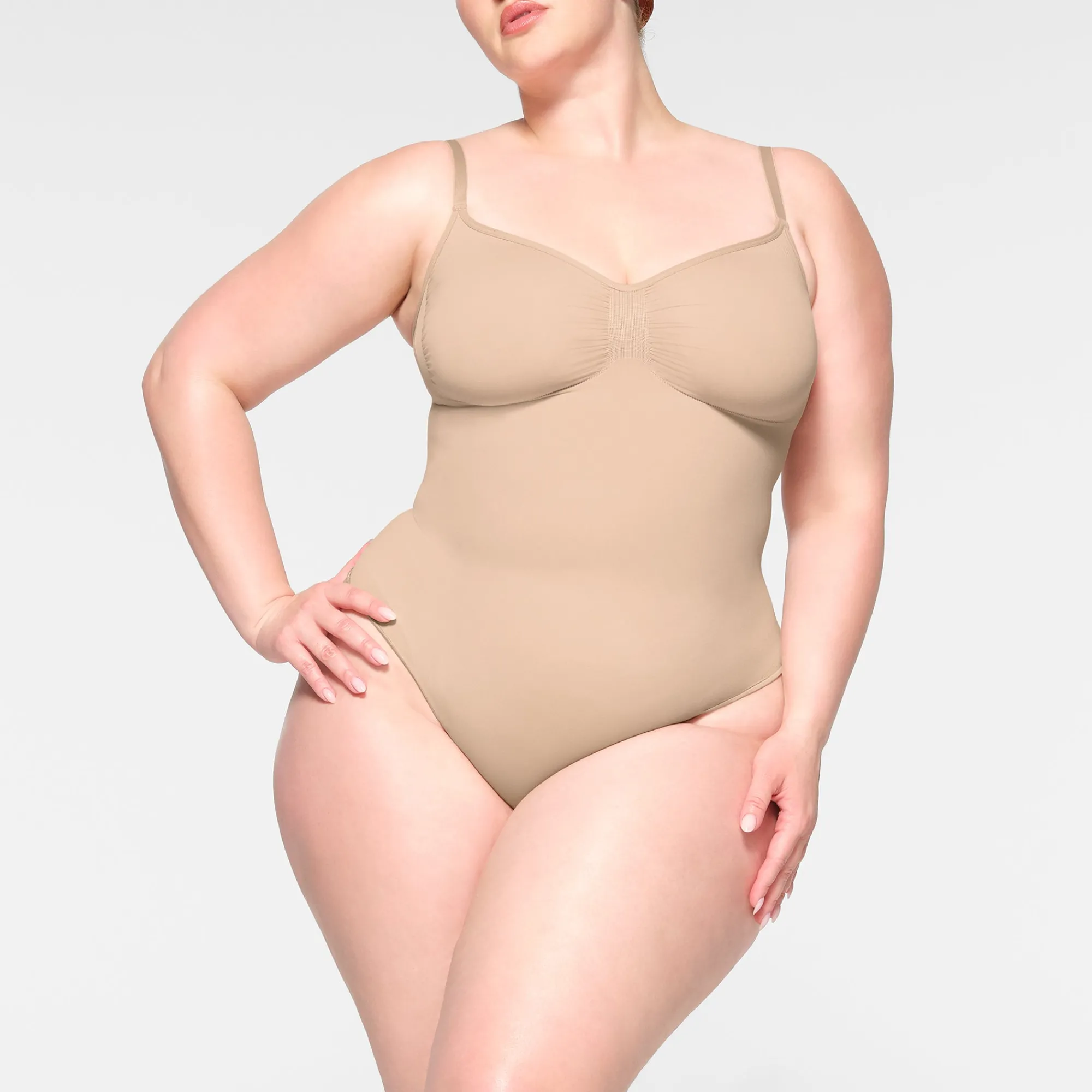 SEAMLESS SCULPT THONG BODYSUIT |-Skims Best