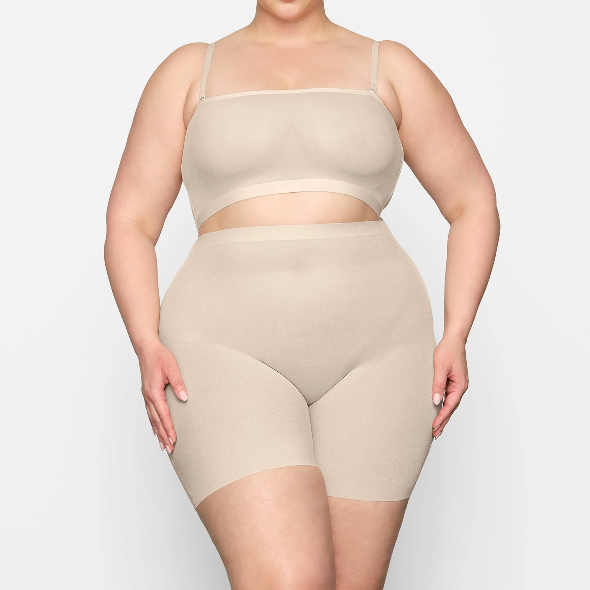 SHEER SCULPT LOW BACK SHORT |-Skims Fashion