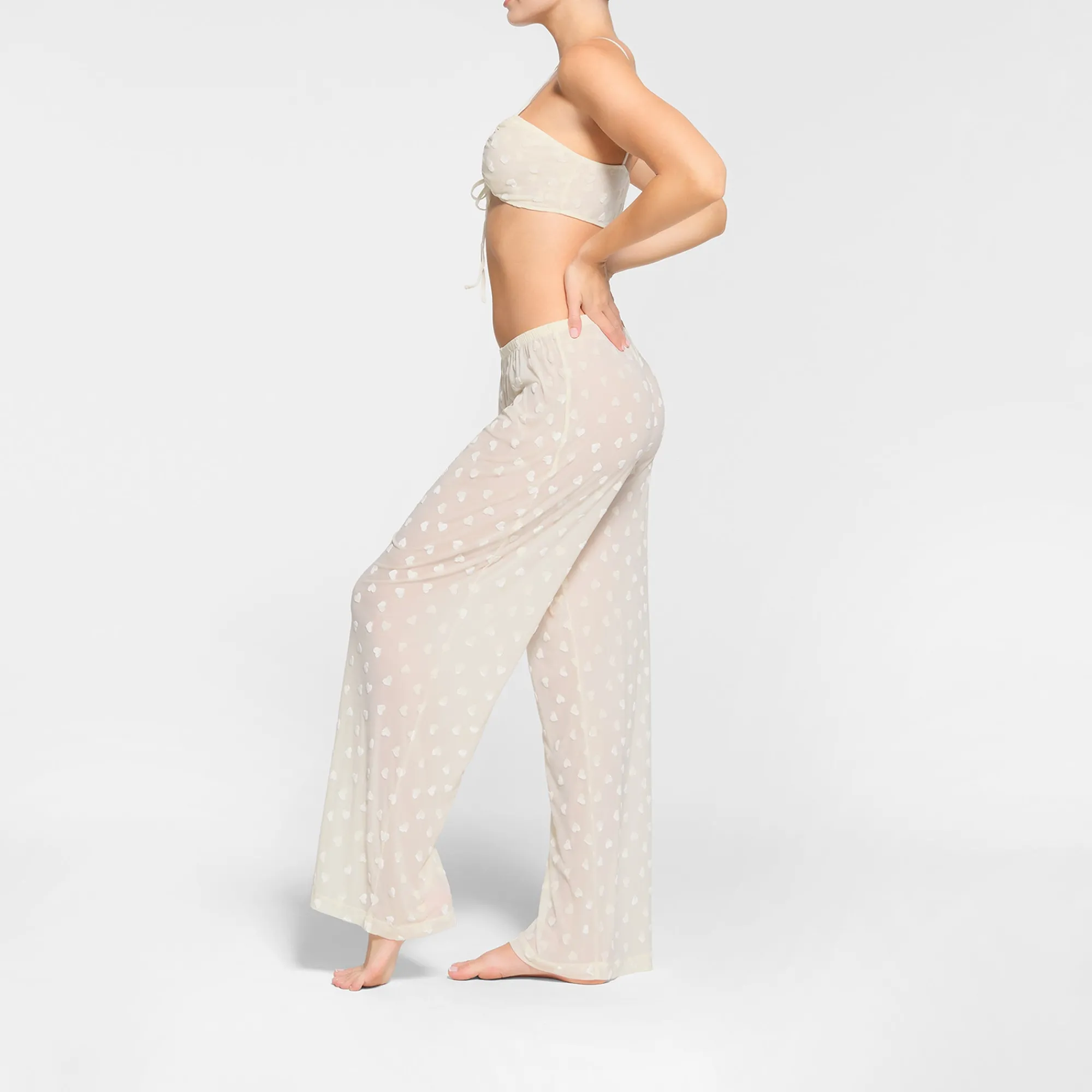 SHEER VELVET STRAIGHT LEG PANT |-Skims Outlet