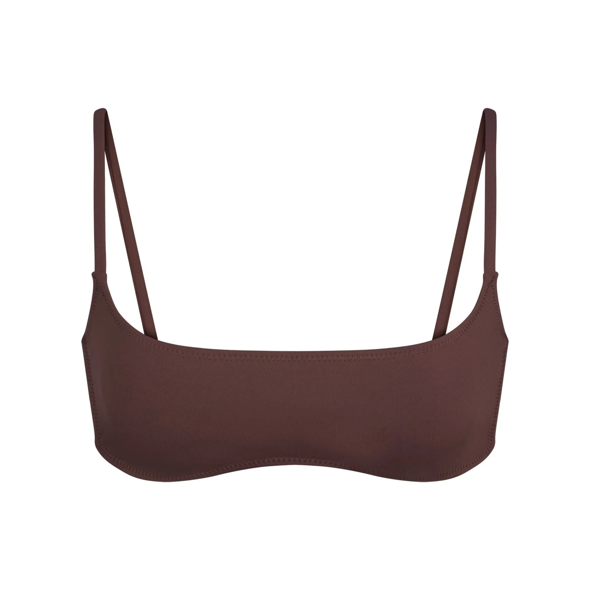 SIGNATURE SWIM MICRO SCOOP BIKINI TOP |-Skims New