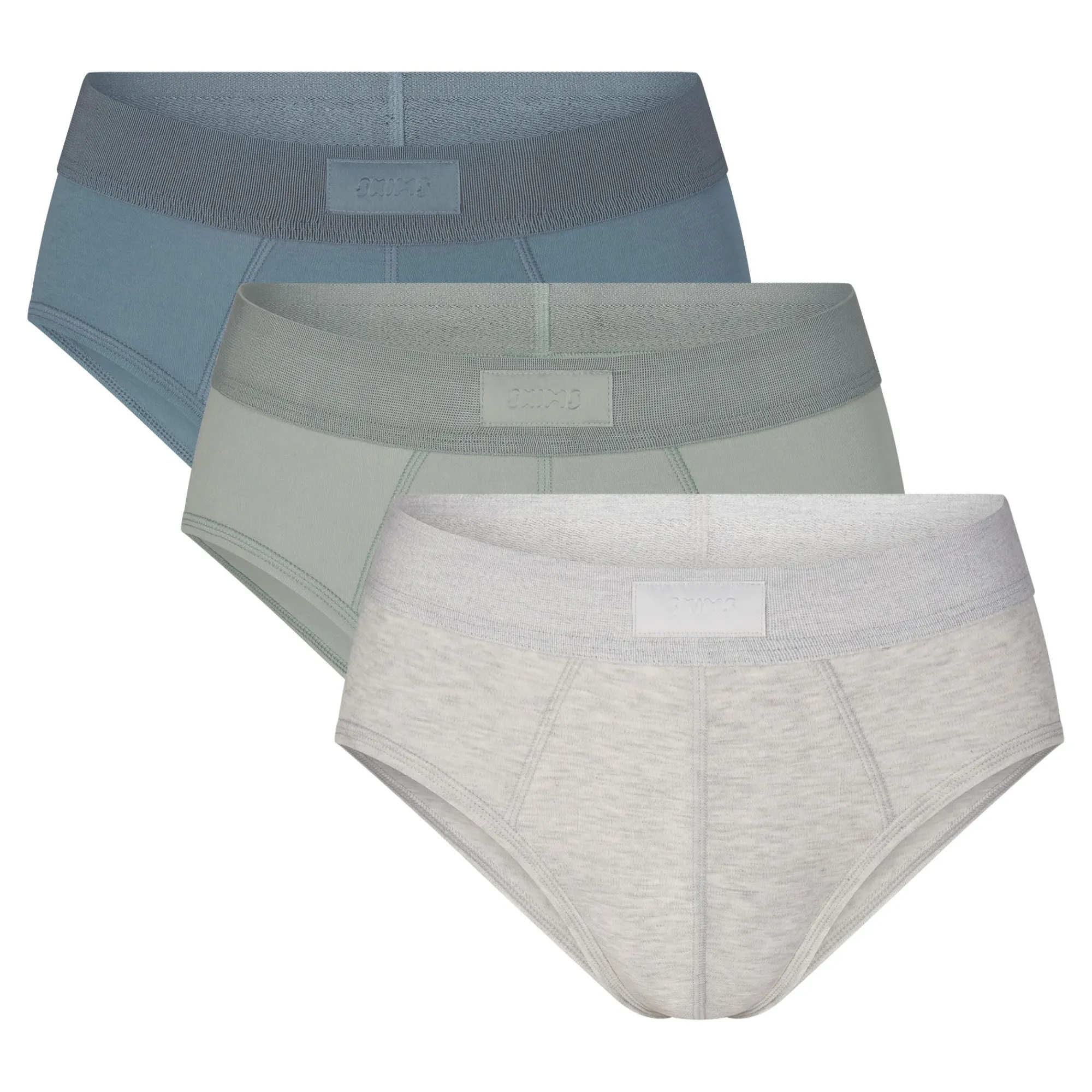 COTTON MENS BRIEF 3-PACK | MINERAL MULTI-Skims Best
