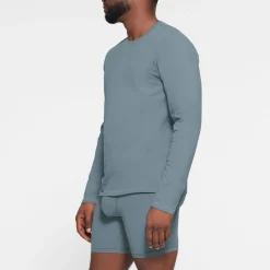 COTTON MENS LONG SLEEVE T-SHIRT |-Skims Outlet