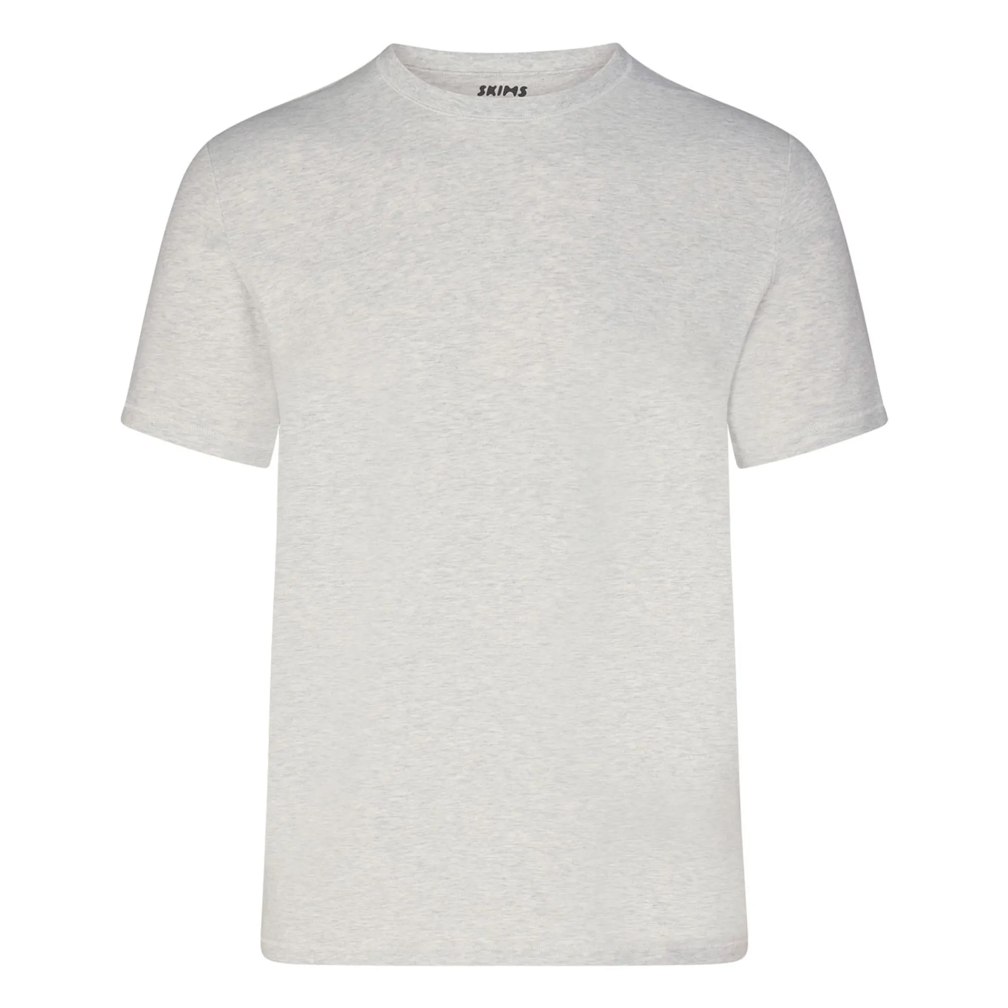 COTTON MENS T-SHIRT | LIGHT HEATHER GREY-Skims Hot