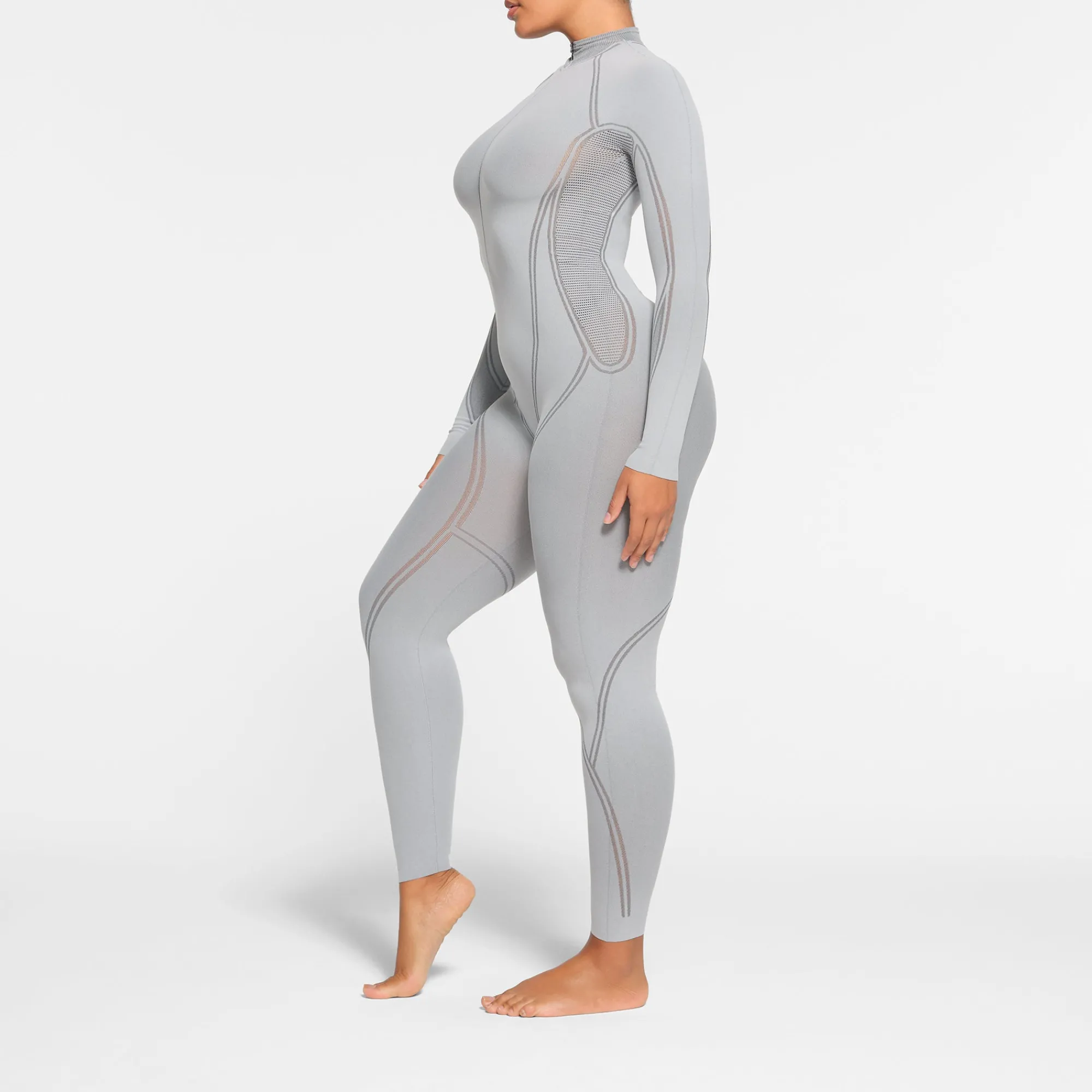 FIRST LAYERS ZIP FRONT CATSUIT |-Skims Sale