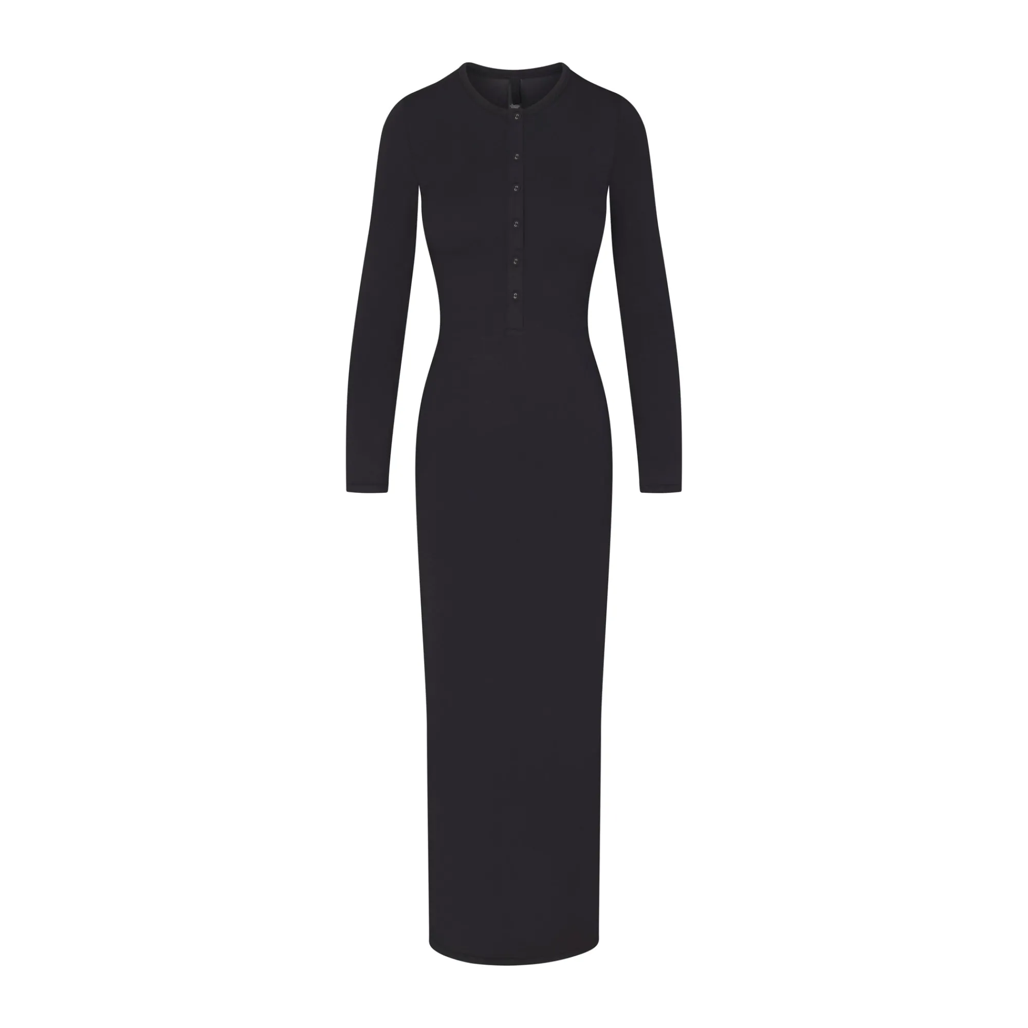 SLEEP HENLEY LONG DRESS |-Skims Online