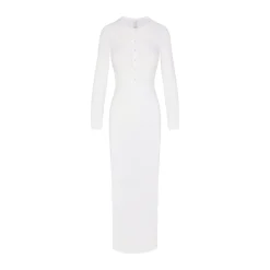 SLEEP HENLEY LONG DRESS |-Skims Clearance