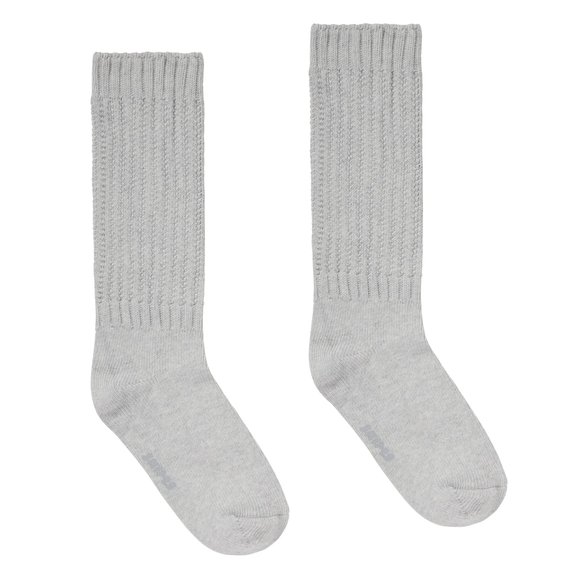 SLOUCH SOCK | LIGHT HEATHER GREY-Skims New
