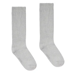 SLOUCH SOCK | LIGHT HEATHER GREY-Skims New