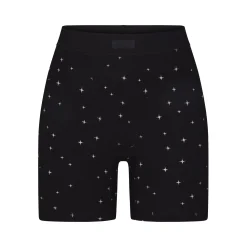 SOFT LOUNGE BOXER | ONYX SPARKLE PRINT-Skims Discount