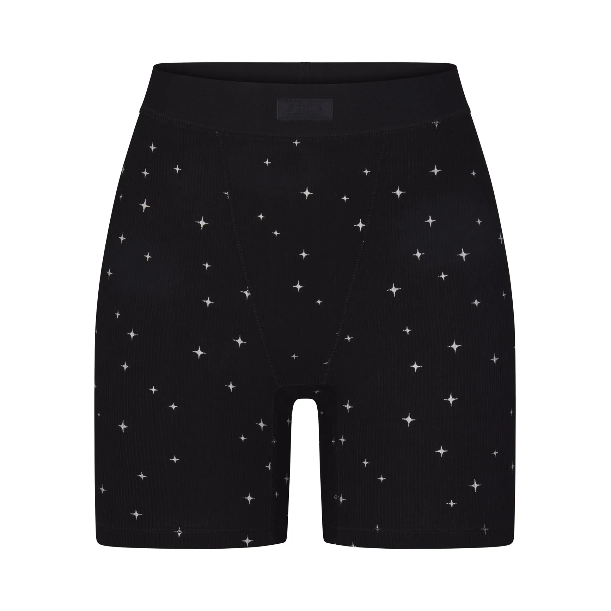 SOFT LOUNGE BOXER | ONYX SPARKLE PRINT-Skims Discount