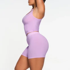 SOFT LOUNGE BOXER | SUGAR PLUM-Skims Online