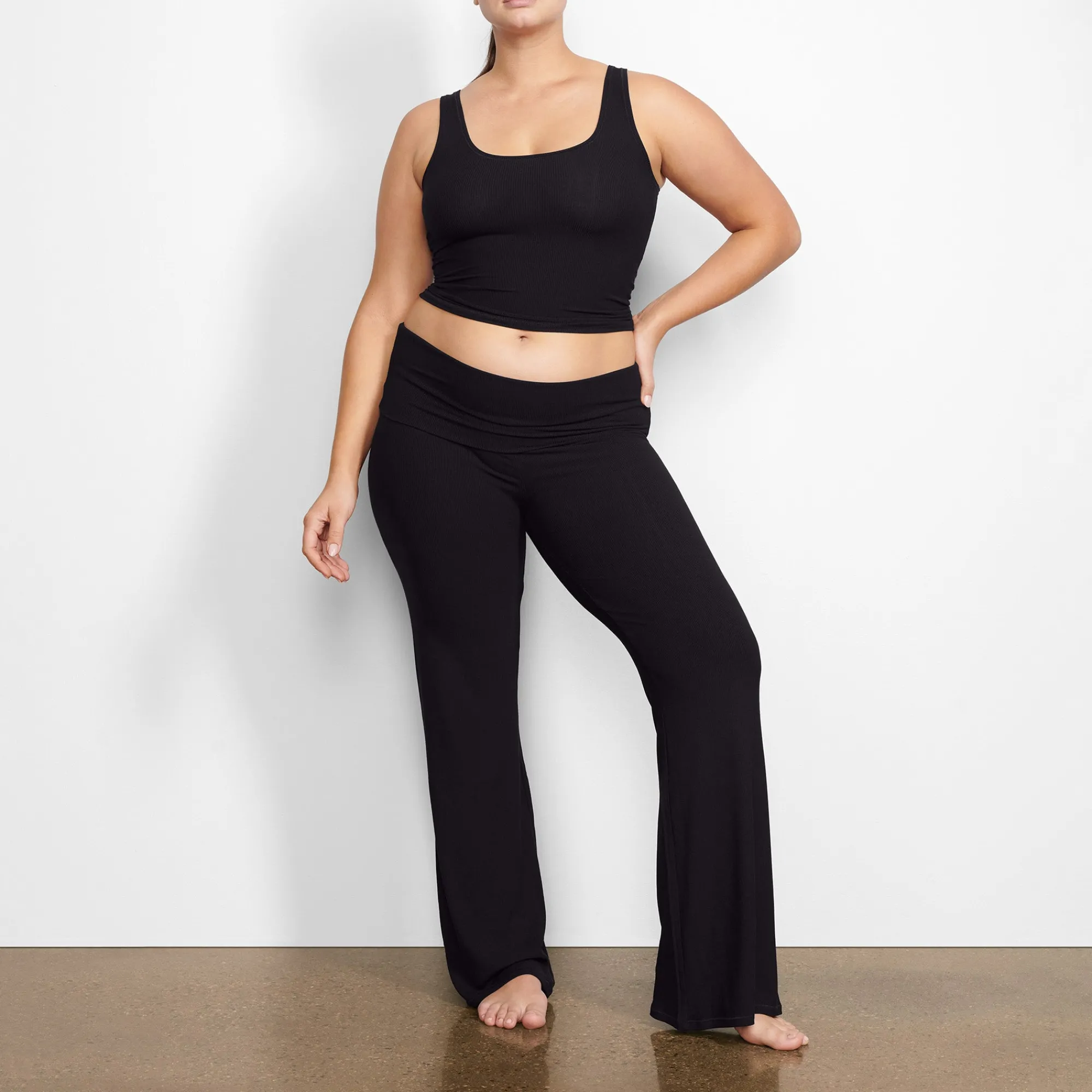SOFT LOUNGE FOLDOVER PANT |-Skims Clearance