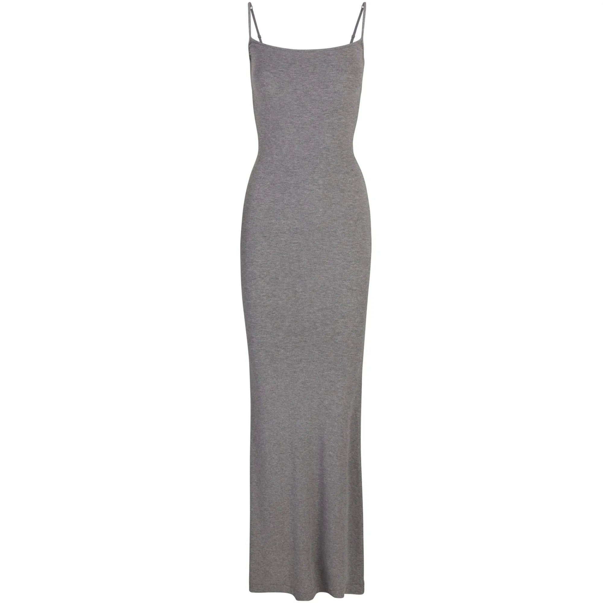 SOFT LOUNGE LONG SLIP DRESS | HEATHER GREY-Skims Sale