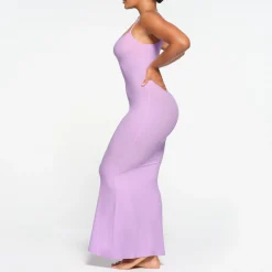 SOFT LOUNGE LONG SLIP DRESS | SUGAR PLUM-Skims Sale
