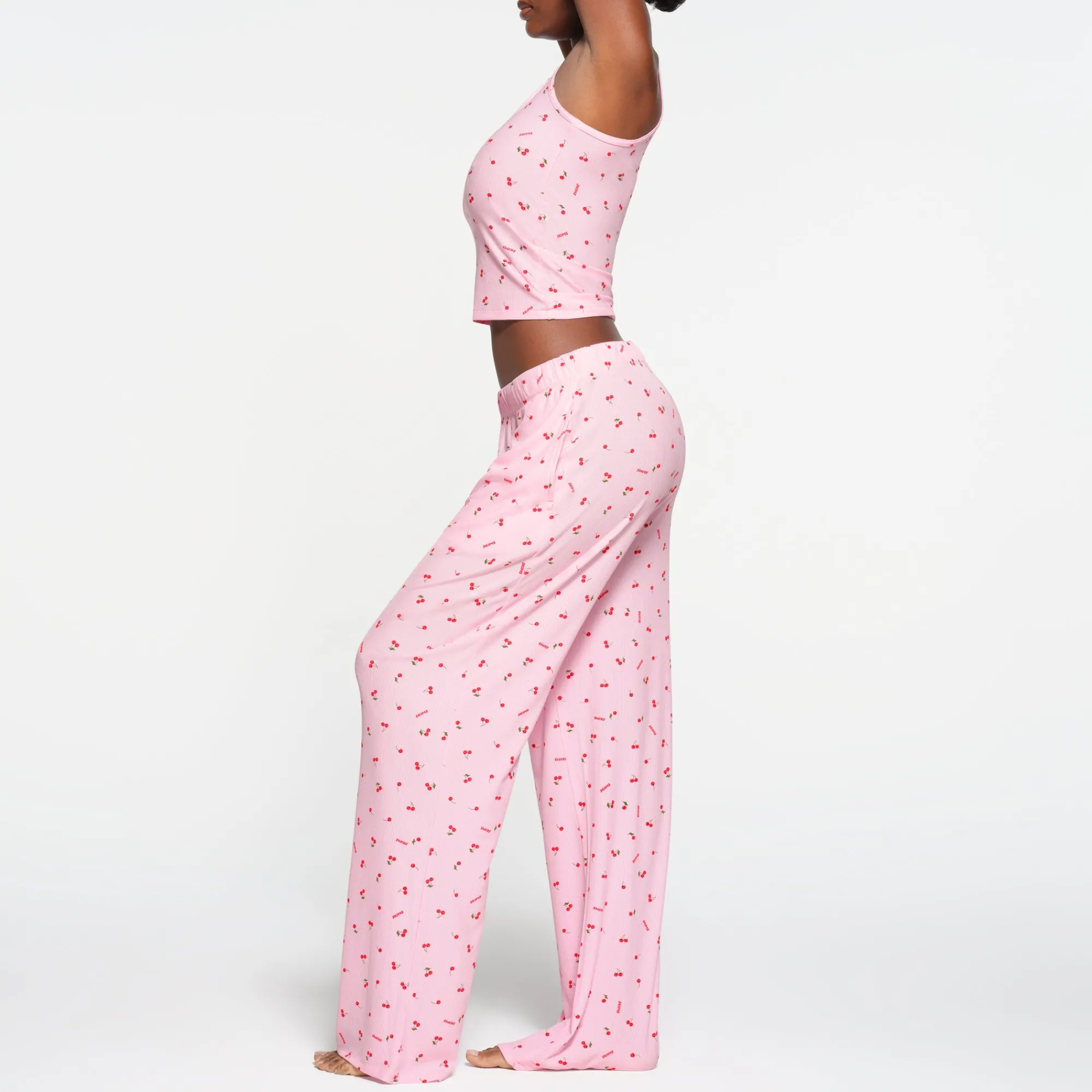 SOFT LOUNGE LOOSE PANT | CHERRY BLOSSOM PRINT-Skims Sale