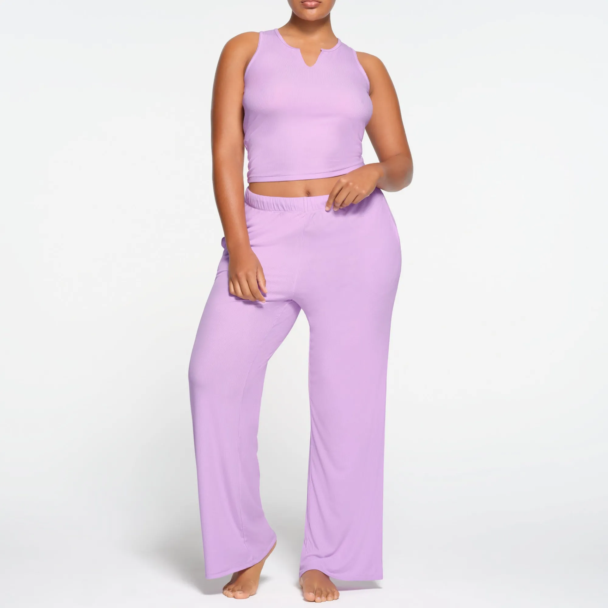 SOFT LOUNGE LOOSE PANT | SUGAR PLUM-Skims Online