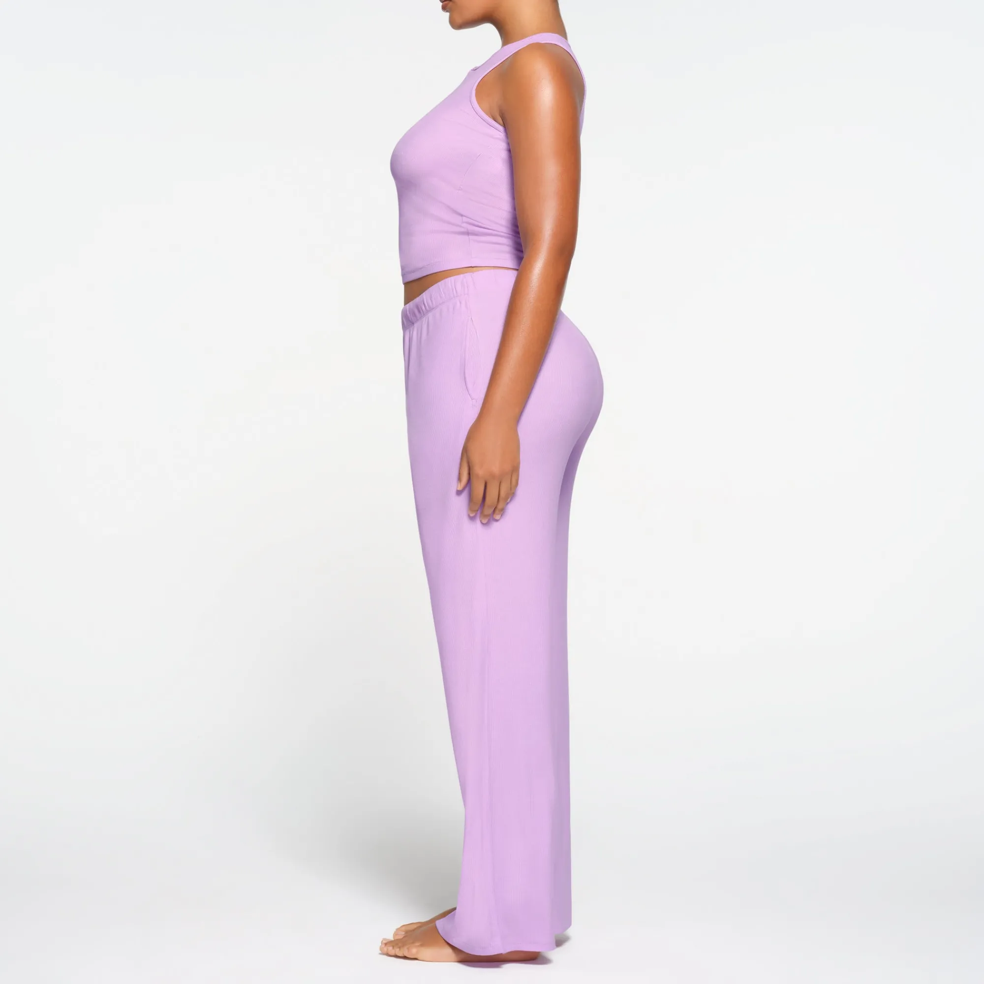 SOFT LOUNGE LOOSE PANT | SUGAR PLUM-Skims Online