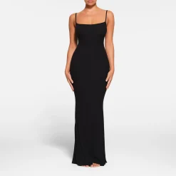 SOFT LOUNGE PETITE LONG SLIP DRESS |-Skims Fashion