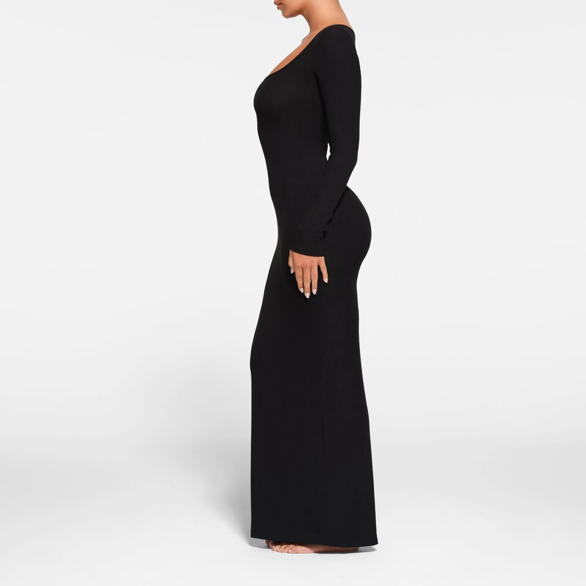 SOFT LOUNGE PETITE LONG SLEEVE DRESS |-Skims Outlet