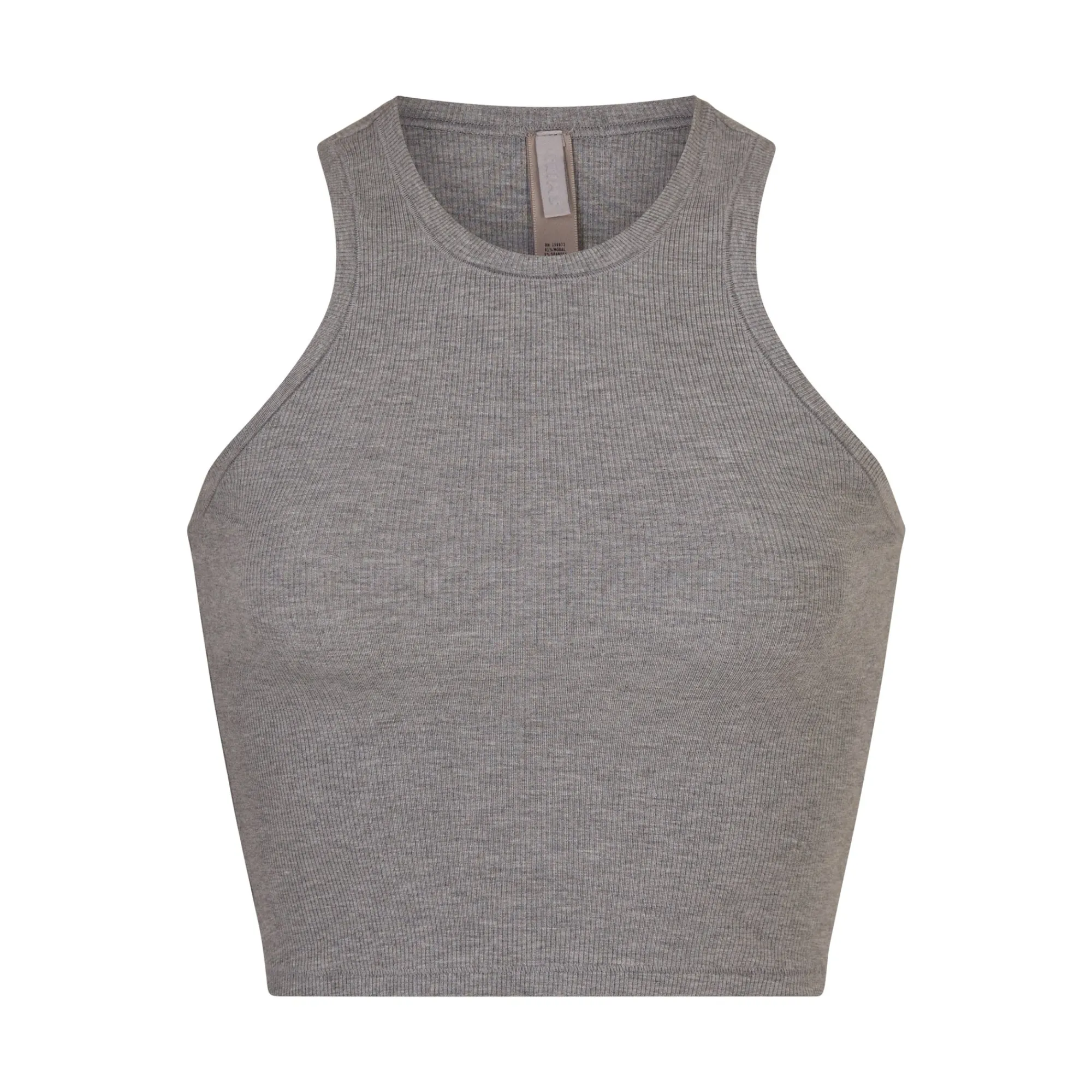 SOFT LOUNGE RACER TANK | HEATHER GREY-Skims Outlet