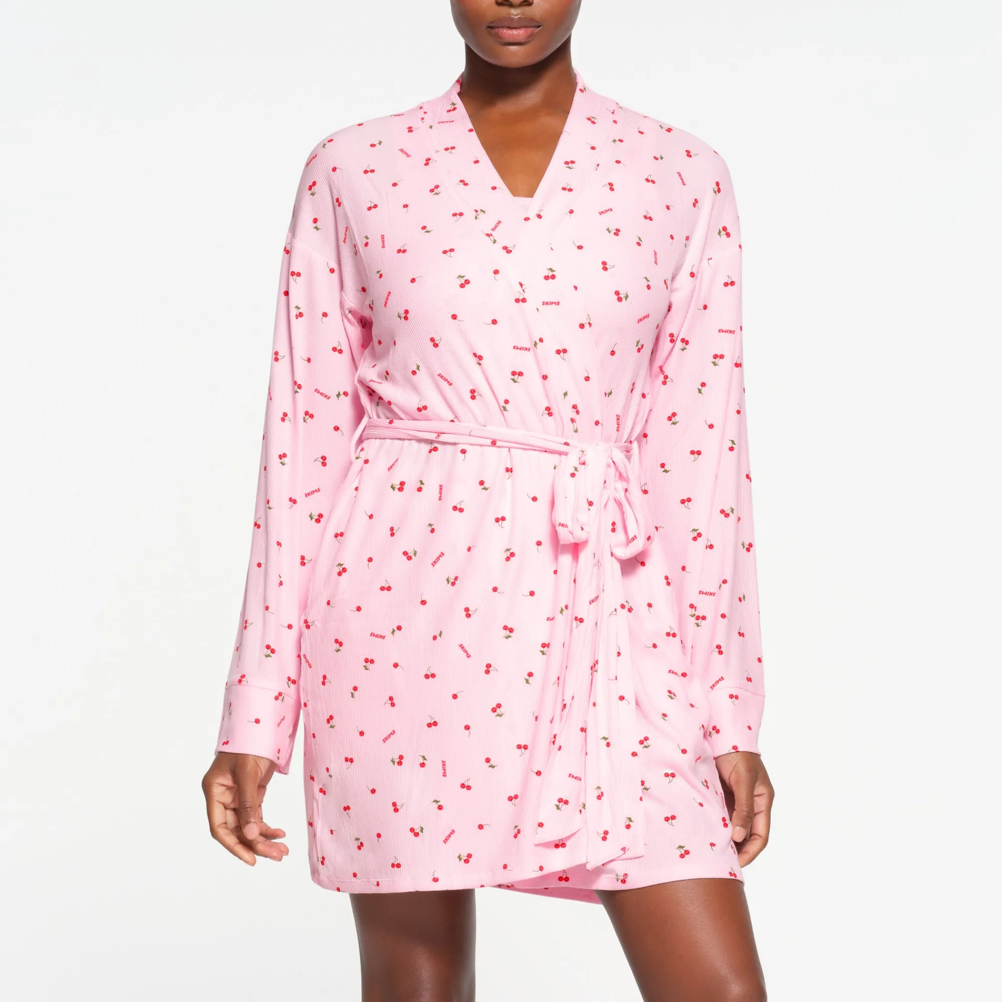 SOFT LOUNGE ROBE | CHERRY BLOSSOM PRINT-Skims Best