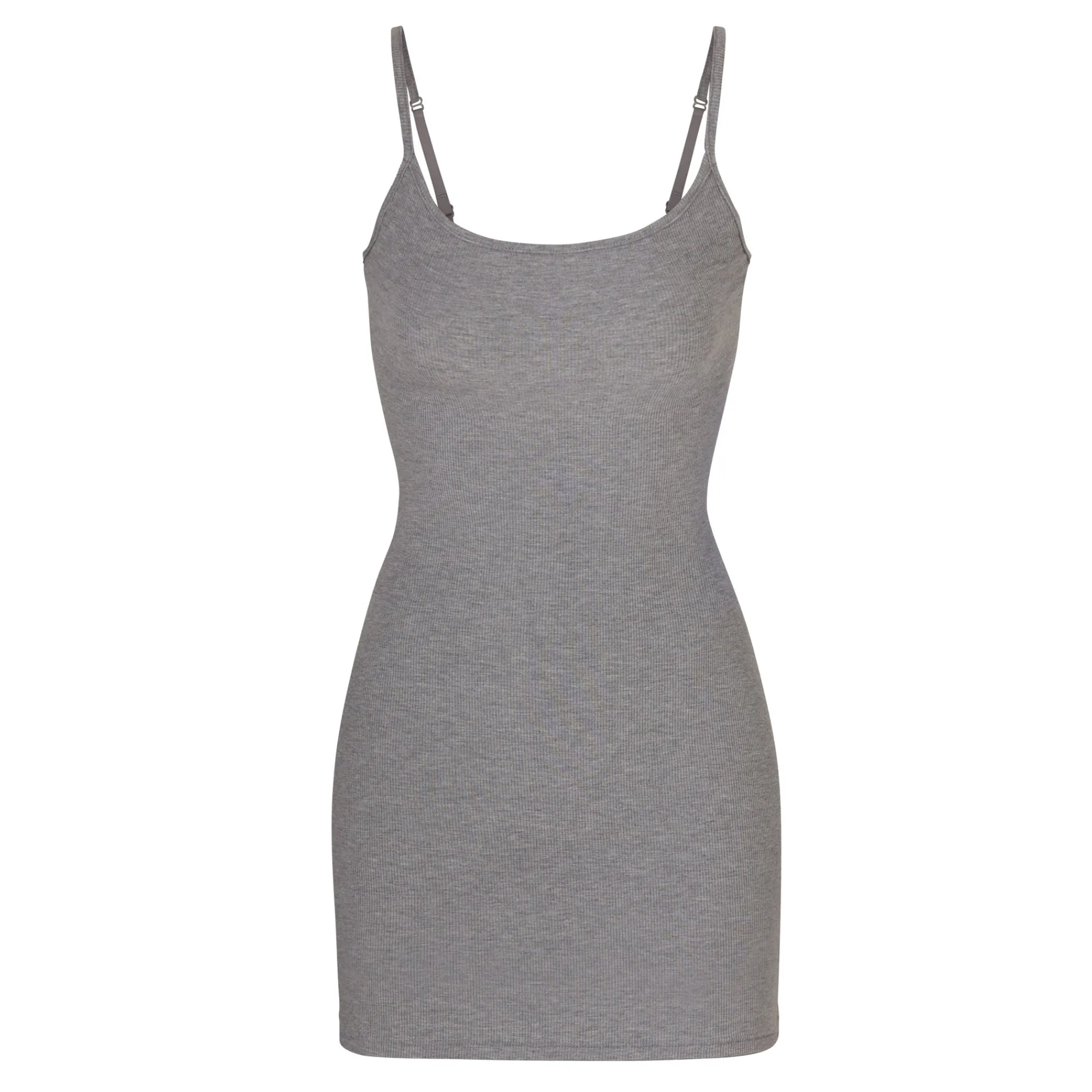 SOFT LOUNGE SLIP DRESS | HEATHER GREY-Skims Discount