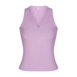 SOFT LOUNGE SPLIT NECK TANK | SUGAR PLUM-Skims Online
