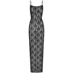 STRETCH LACE CAMI LONG DRESS |-Skims Sale