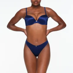 STRETCH SATIN PUSH-UP BRA |-Skims Discount