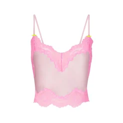 WOVEN SHINE LACE CAMI | CHERRY BLOSSOM-Skims Sale