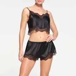 WOVEN SHINE LACE TAP SHORT |-Skims New